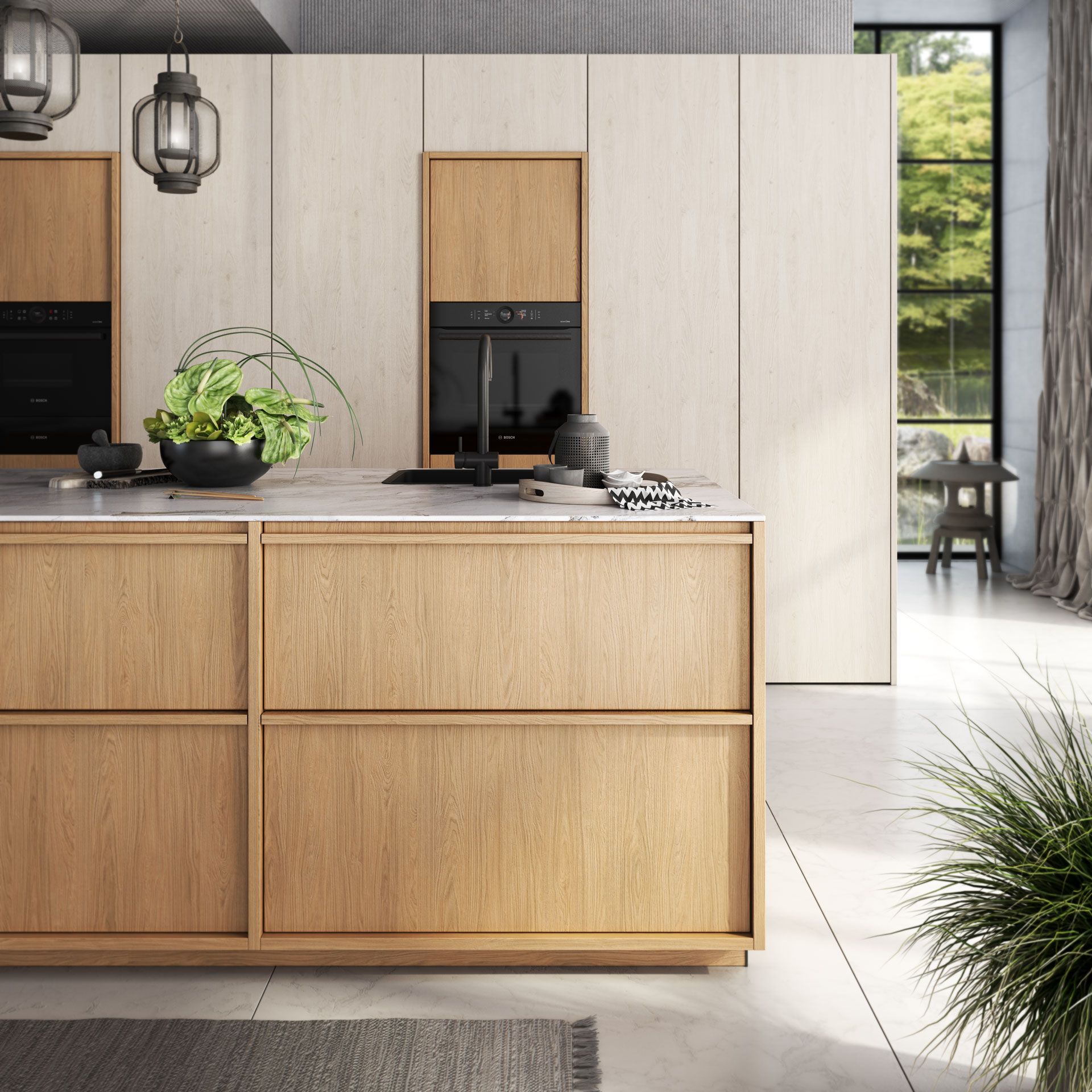 artego kitchens - Japandi-Style